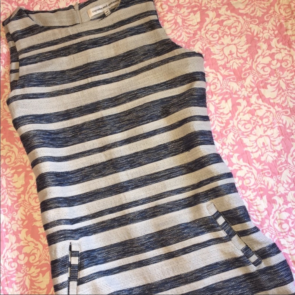 Cupcakes & Cashmere mini dress with pockets